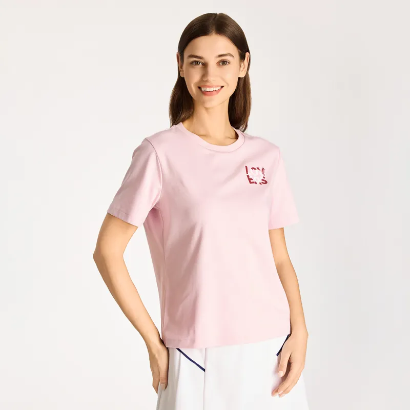 Elle Active Short Sleeved T Shirts Women's-10