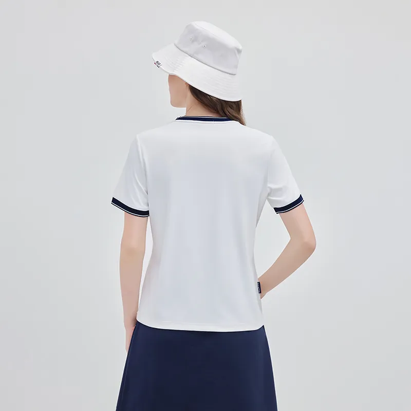 Elle Active T Shirt Women's White-4