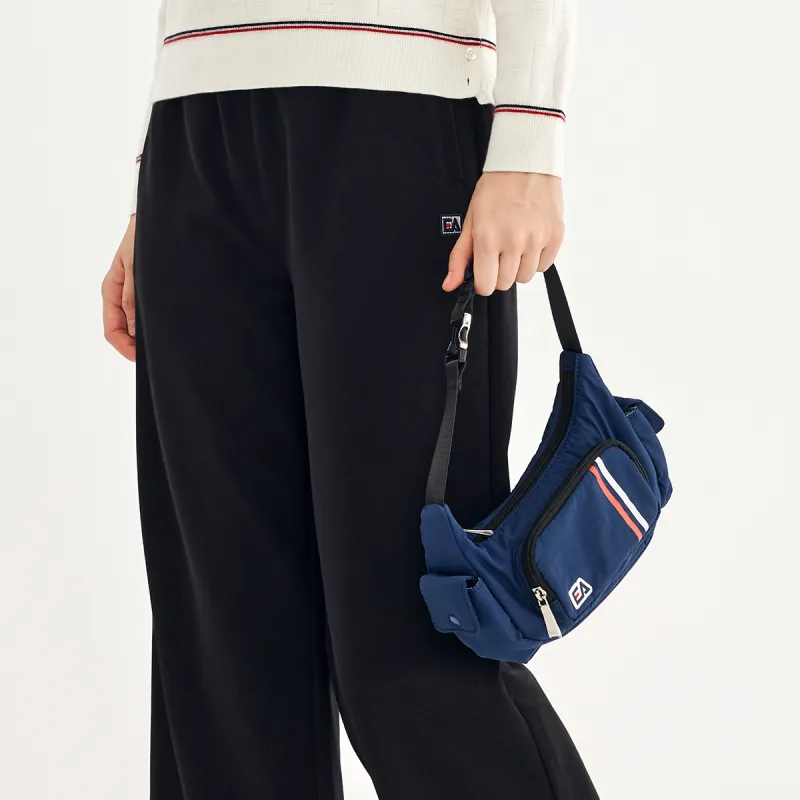 Elle Active Fabric Handbag, Shoulder Bag, Crossbody Bag Unisex Navy Blue-3