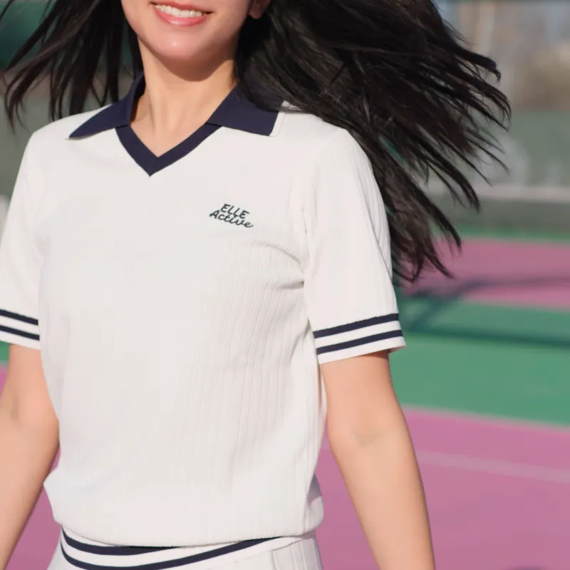 Elle Active Polo Shirts Women's-6