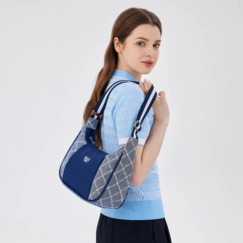 Elle Active Fabric Shoulder Bag Crossbody Bag Handbag Women's Multicolor-4
