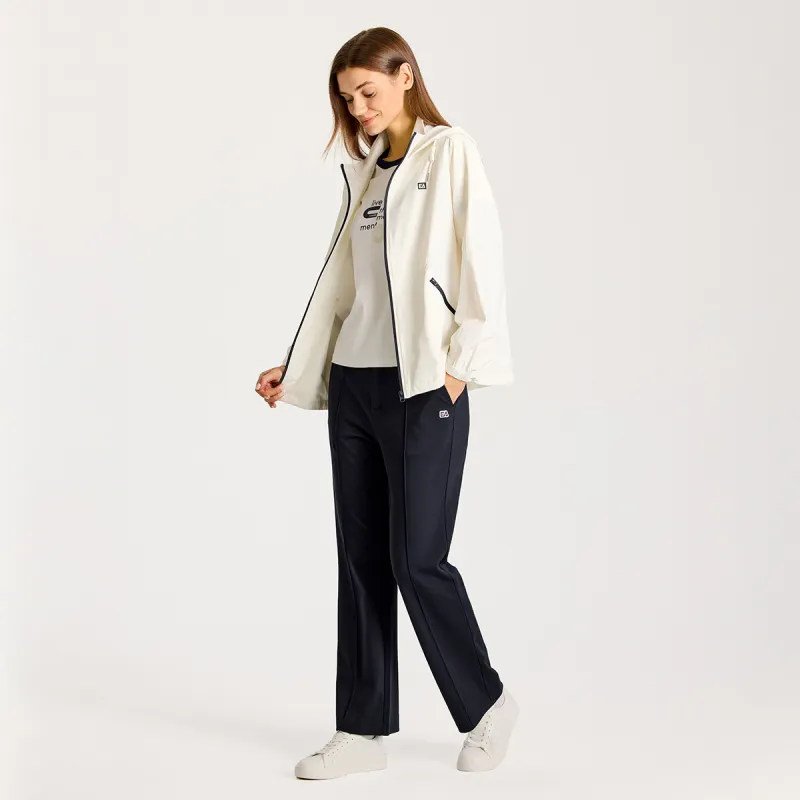 Elle Active Trench Coat Women's White-6