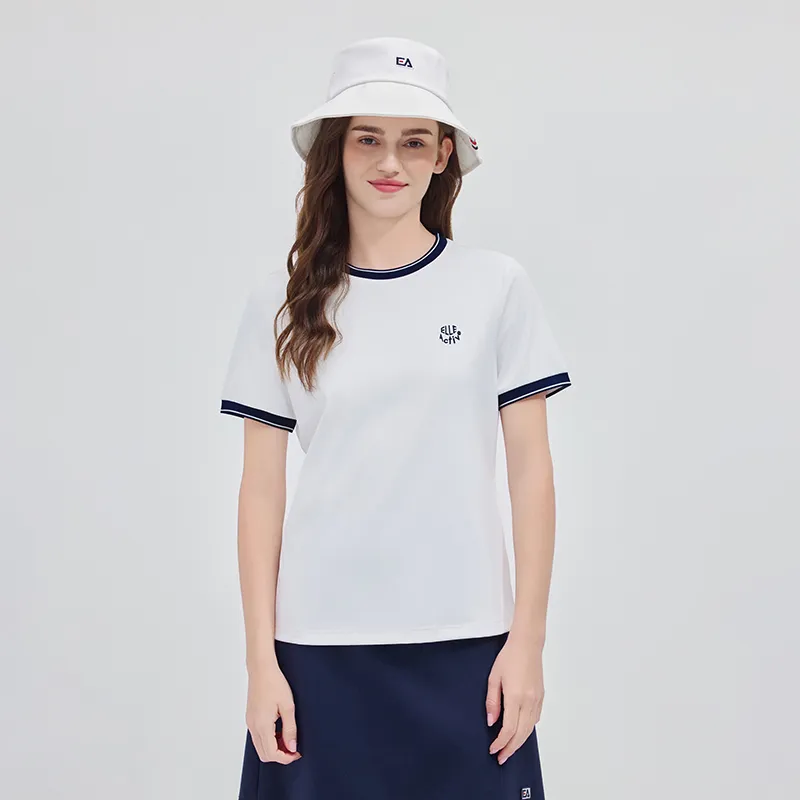 Elle Active T Shirt Women's White-2
