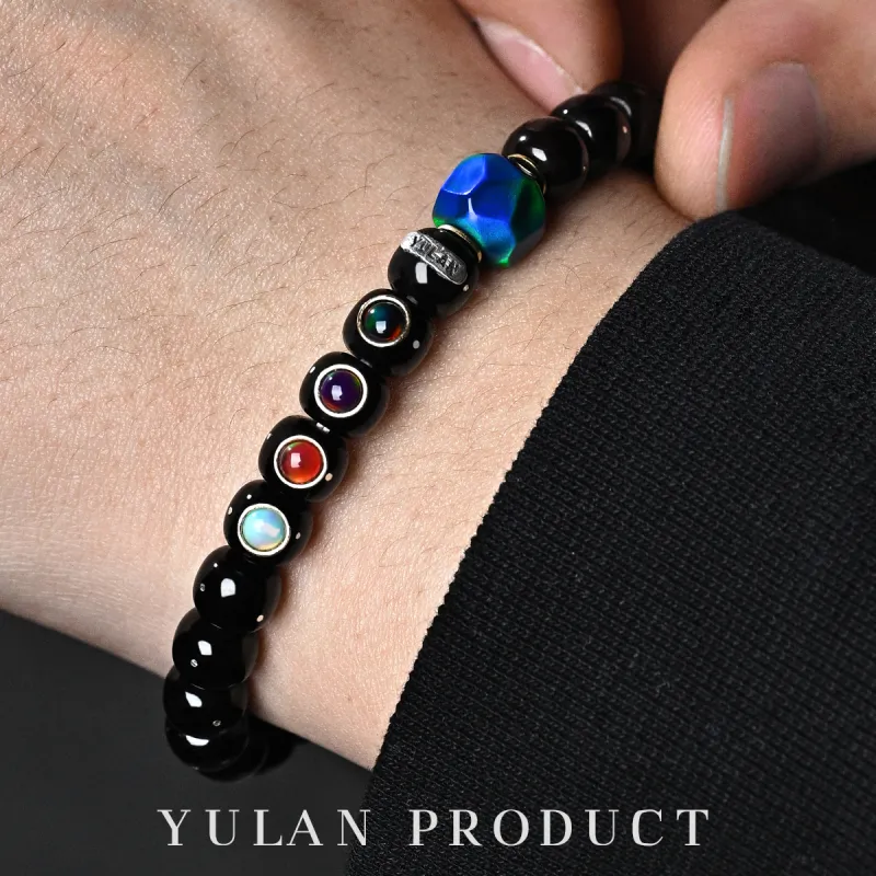 Yulan Wenwan Coconut Shell Beads Bracelets Unisex-2