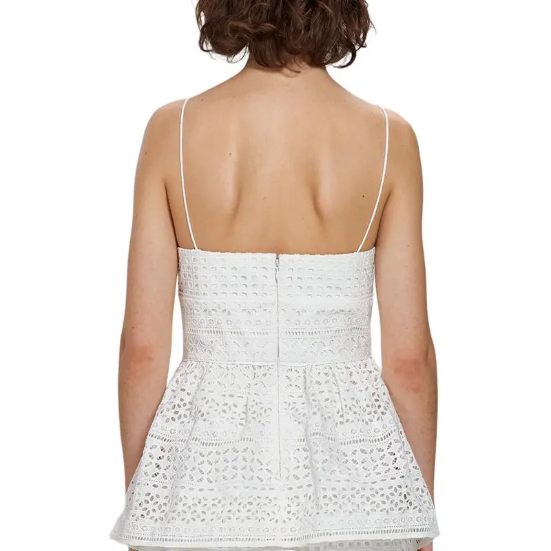 Self portrait FW22 Slip Dress Women's White-4