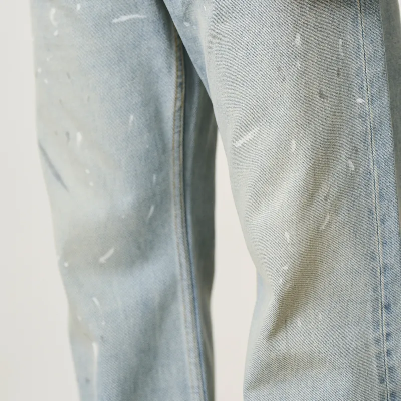 SIMWOOD Jeans Men's Washable Light Blue Plain-8