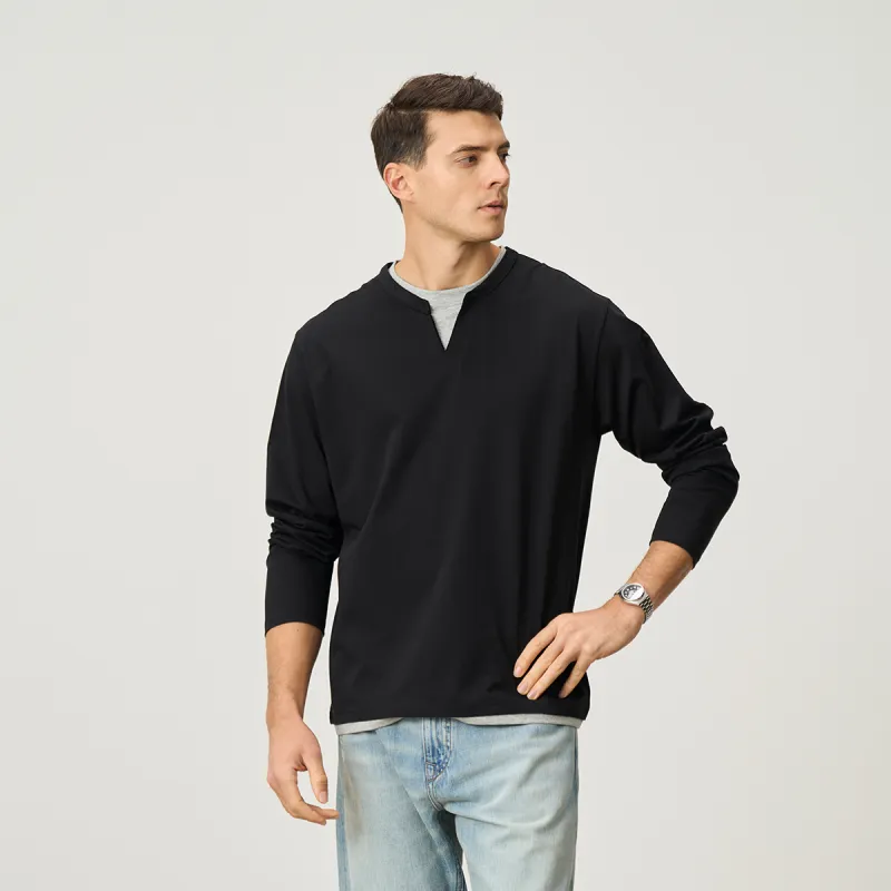 SIMWOOD T Shirts Men-2