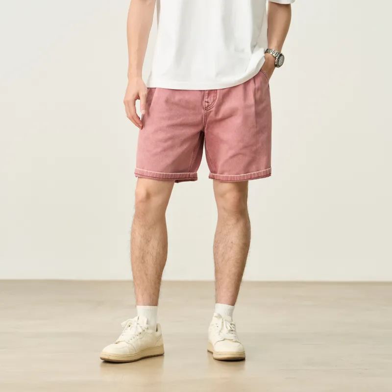 SIMWOOD Denim Shorts Men-1