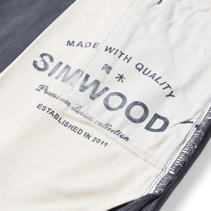 SIMWOOD Denim Shorts Men-5
