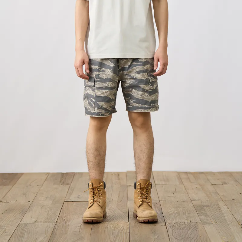 SIMWOOD Cargo Shorts Men's Khaki Gray-6