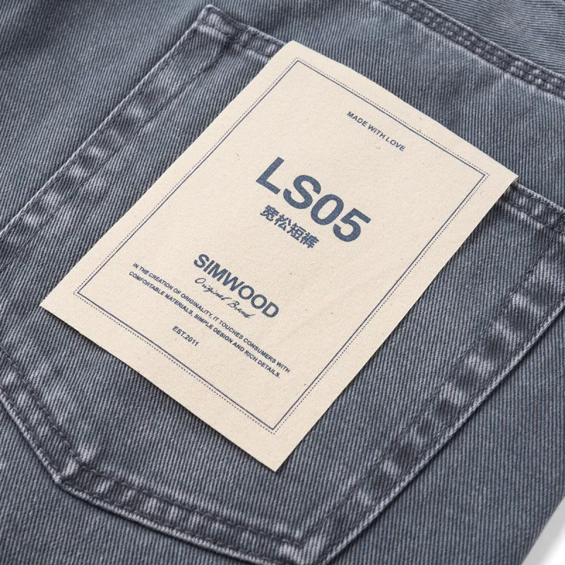 SIMWOOD Denim Shorts Men-6