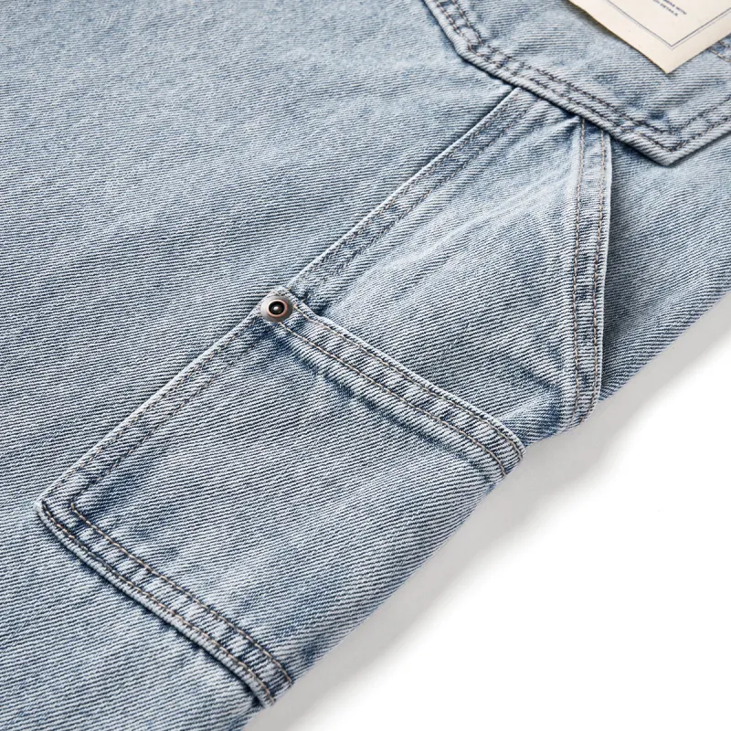 SIMWOOD Jeans Men Washed Light Blue-5