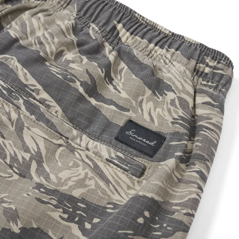 SIMWOOD Cargo Shorts Men's Khaki Gray-5