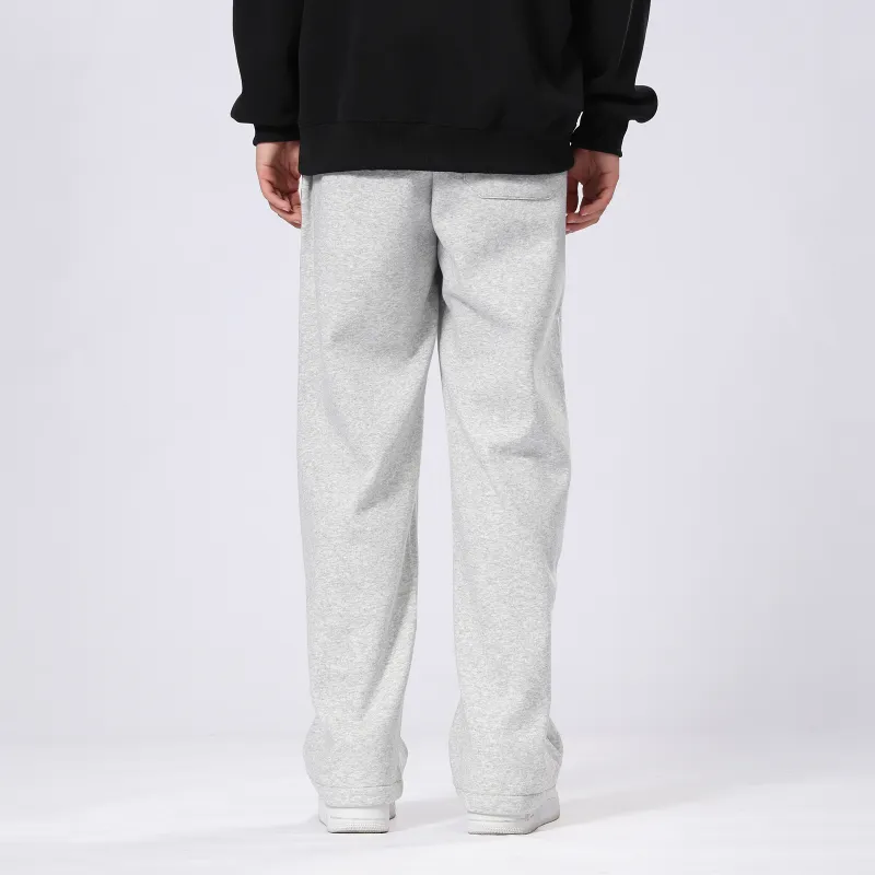 GXXX Straight Fit Knitted Fabric Casual Pants Unisex-4
