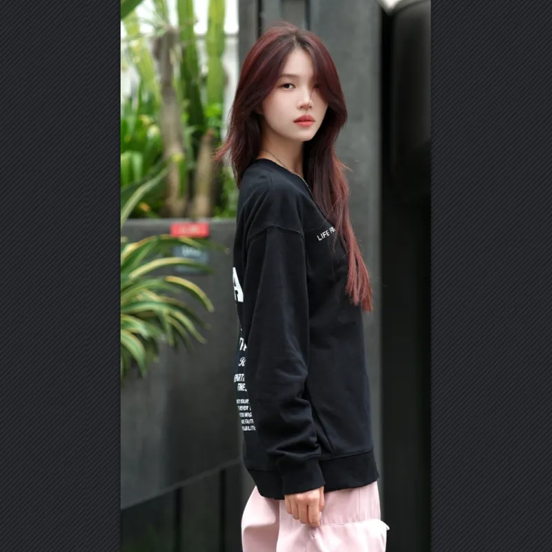 GXXX Crew Neck Pullover Sweatshirt Unisex-45