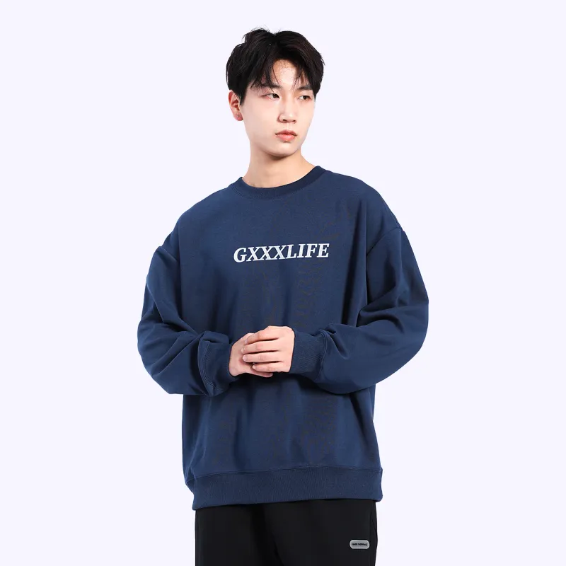 GXXX Pullover Crew Neck Sweatshirt Unisex-11