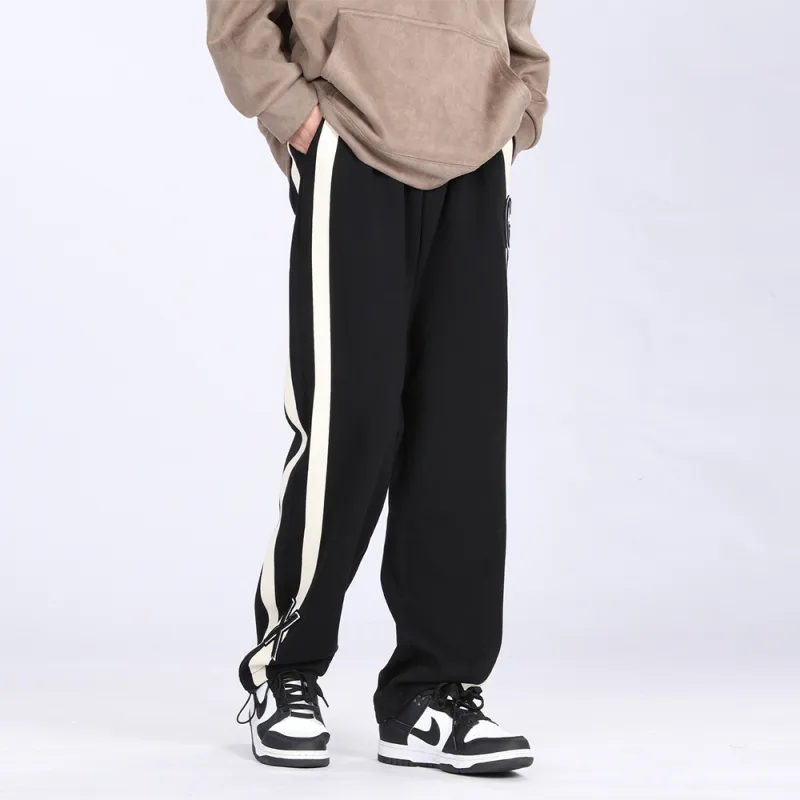 GXXX Fall Winter Straight Fit Casual Pants Unisex-6