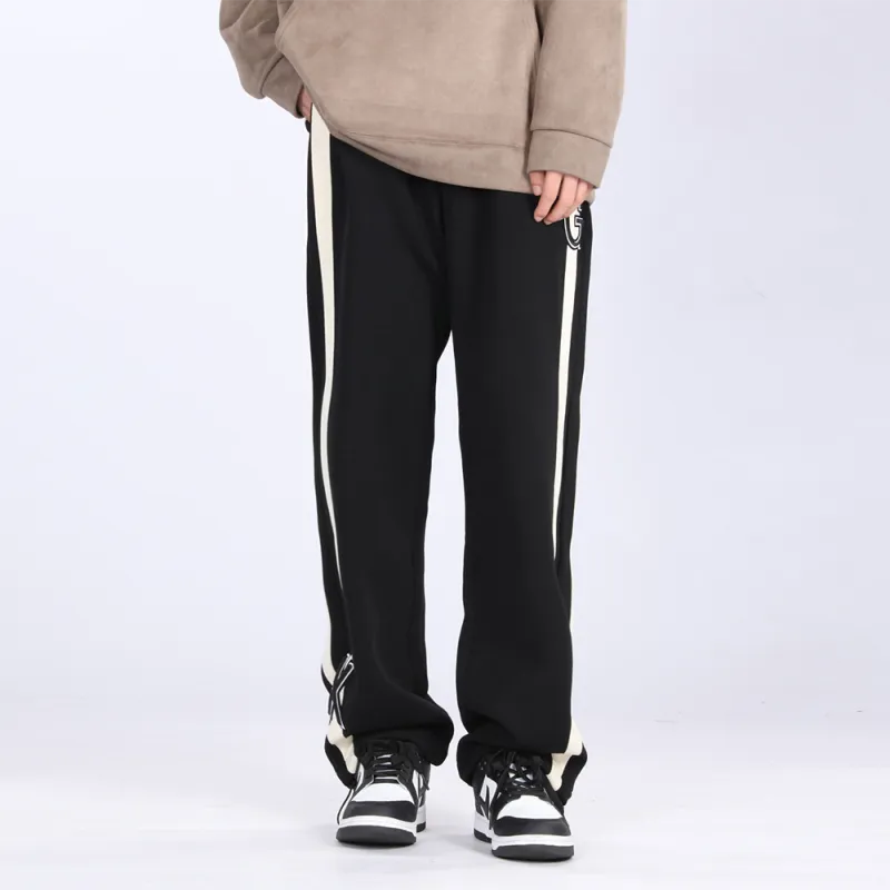 GXXX Fall Winter Straight Fit Casual Pants Unisex-5