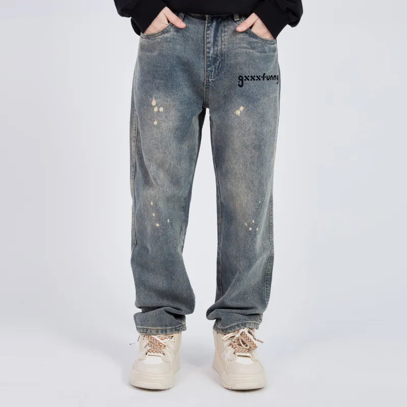 GXXX Jeans Unisex Blue-2