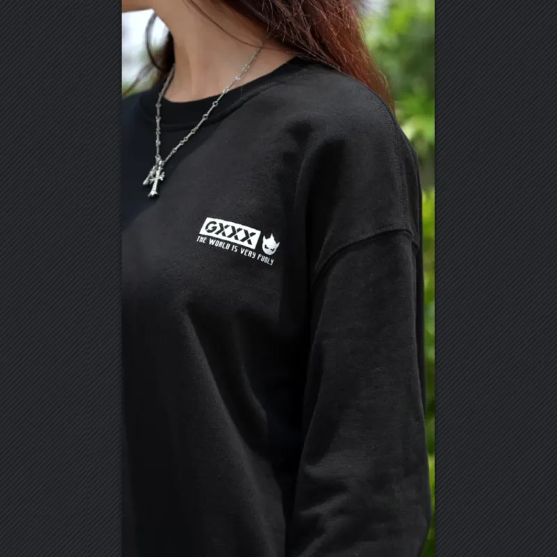 GXXX Crew Neck Pullover Sweatshirt Unisex-48