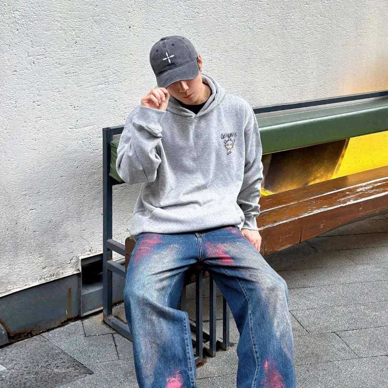 GXXX Demon Hooded Fall And Winter Sweatshirt Unisex-18