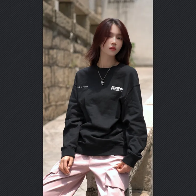 GXXX Crew Neck Pullover Sweatshirt Unisex-6