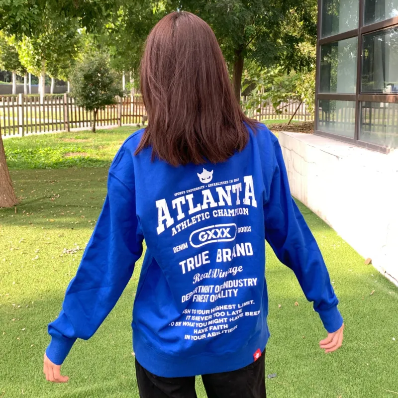 GXXX Crew Neck Pullover Sweatshirt Unisex-31