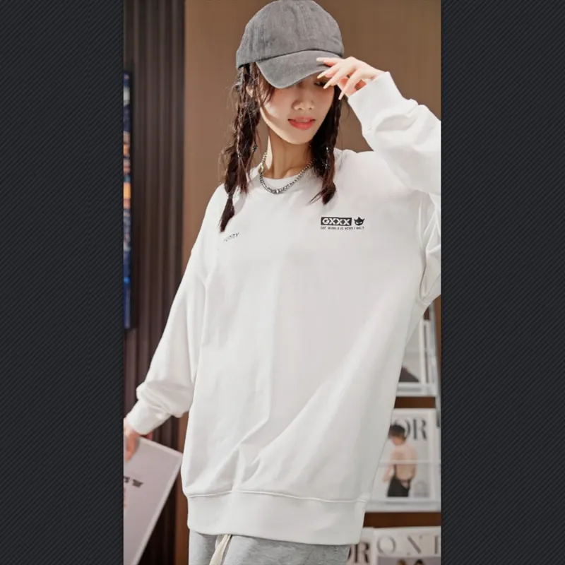 GXXX Crew Neck Pullover Sweatshirt Unisex-11