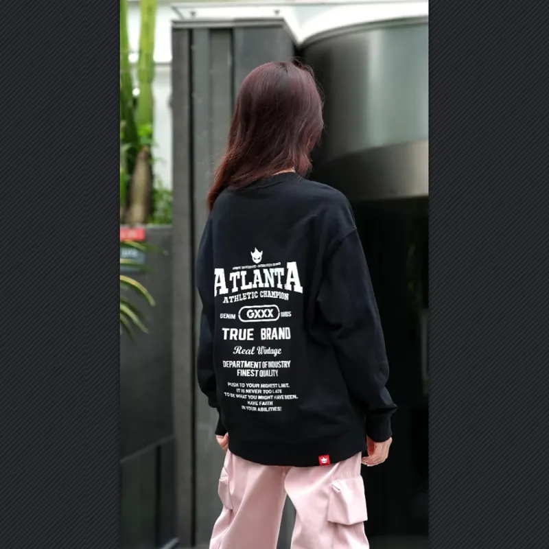 GXXX Crew Neck Pullover Sweatshirt Unisex-46