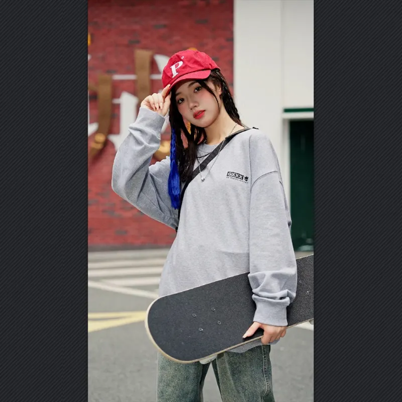 GXXX Crew Neck Pullover Sweatshirt Unisex-23
