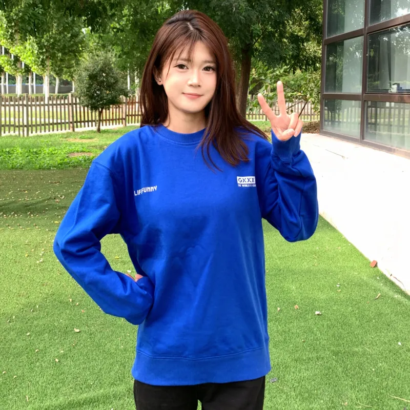 GXXX Crew Neck Pullover Sweatshirt Unisex-29