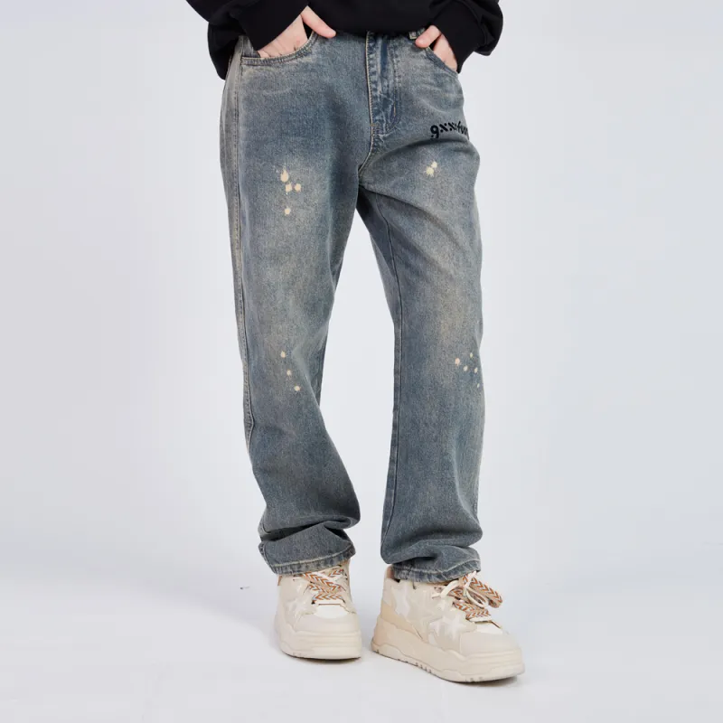 GXXX Jeans Unisex Blue-4