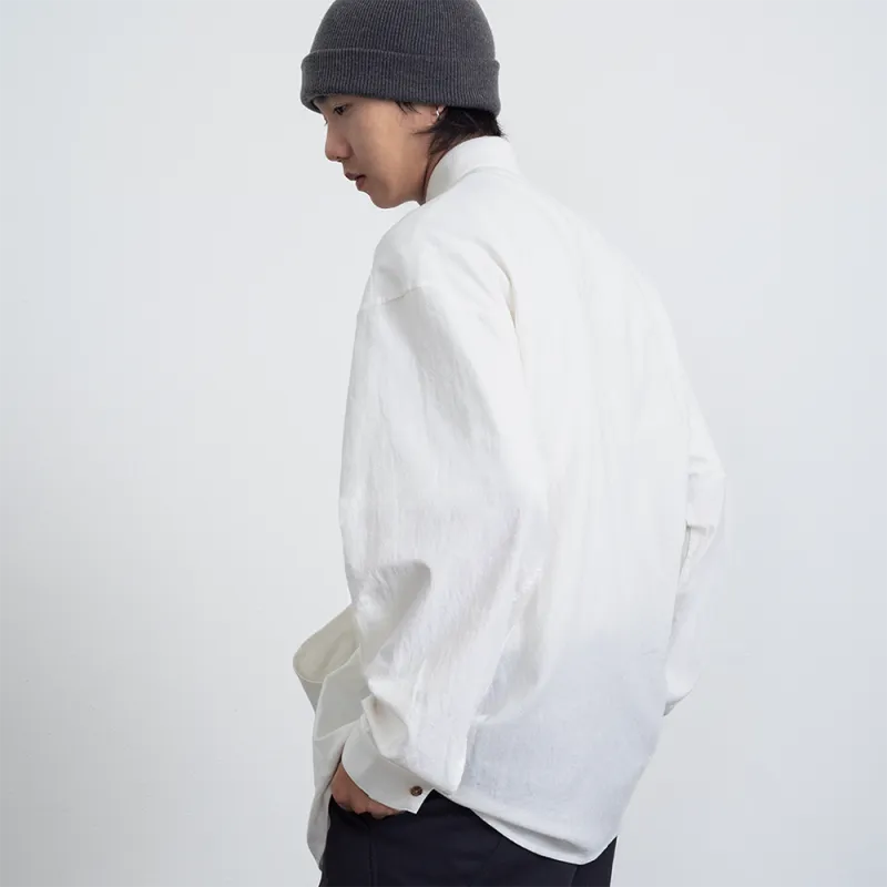 BASIC MATCH Shirts Unisex White-3