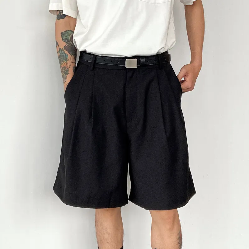 BASIC MATCH Casual Shorts Men Black-2