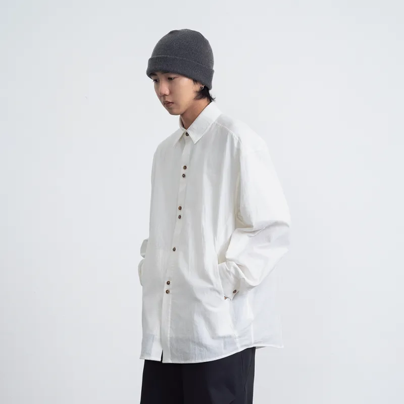 BASIC MATCH Shirts Unisex White-4