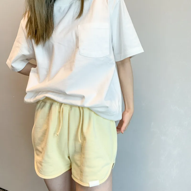 BASIC MATCH Casual Shorts Women's Light Yellow-3