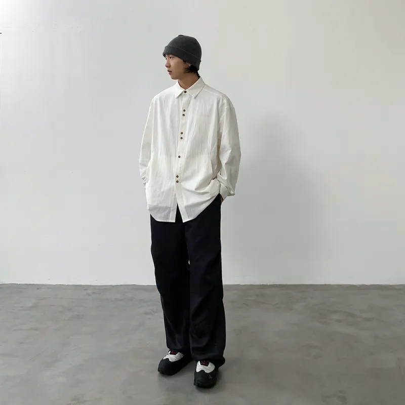 BASIC MATCH Shirts Unisex White-9