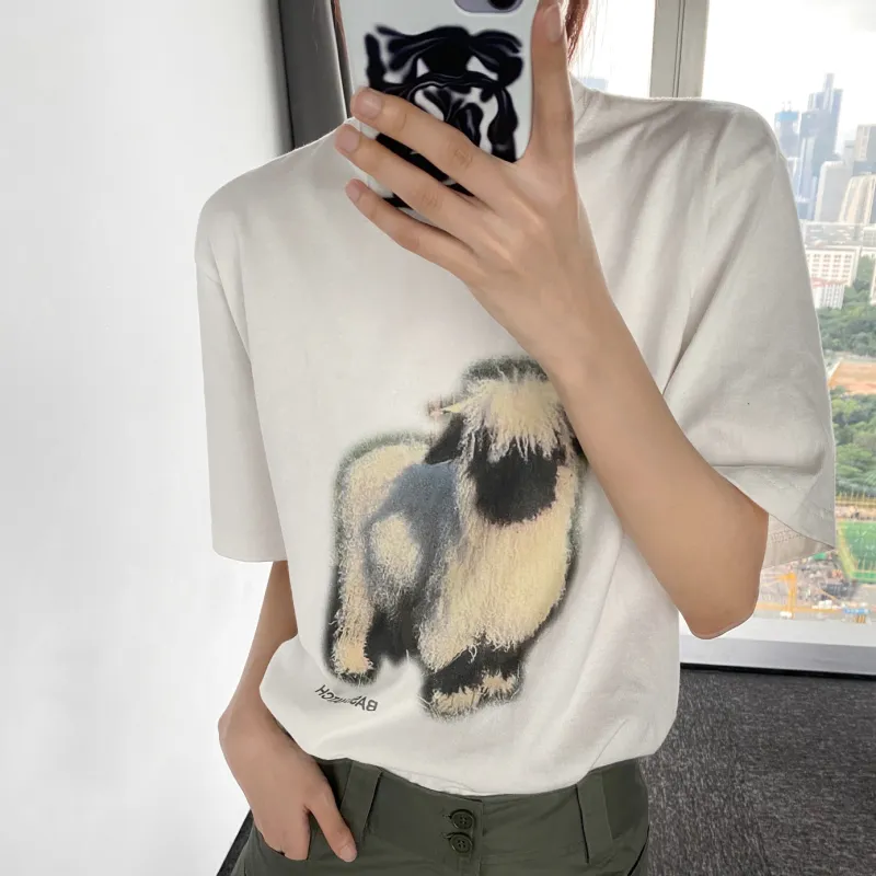 BASIC MATCH T Shirts Unisex White-2