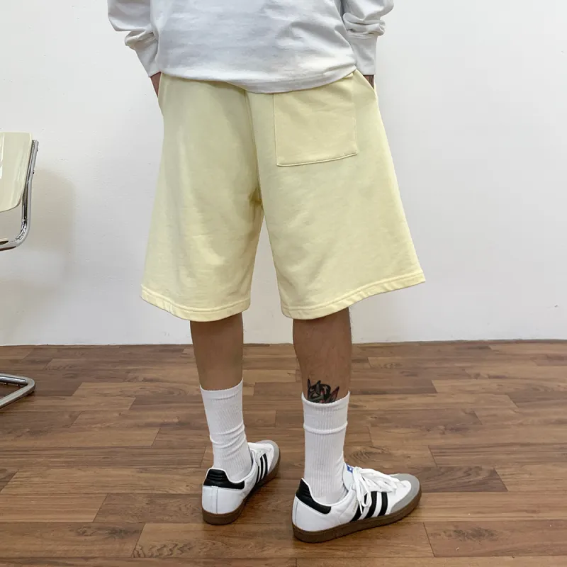 BASIC MATCH Casual Shorts Unisex Butter-6