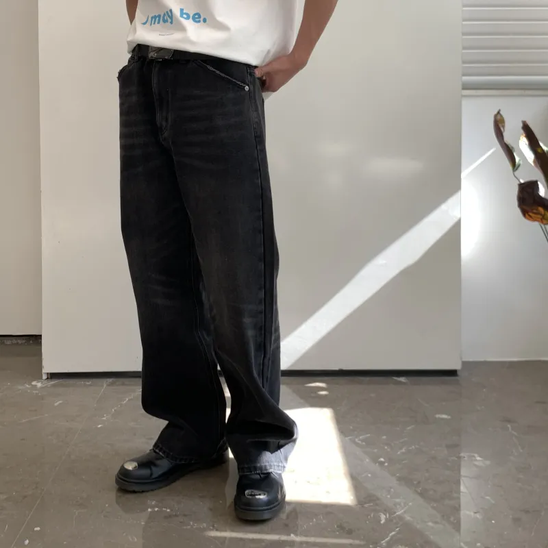 BASIC MATCH Denim Trousers Unisex Multicolor-11