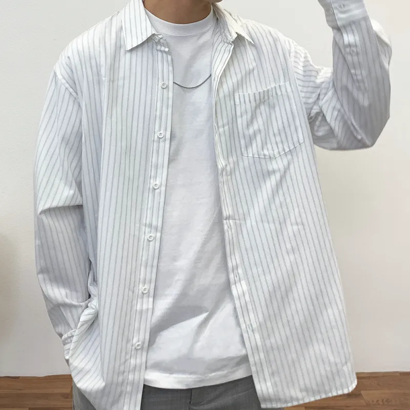 BASIC MATCH Shirts Unisex White-2