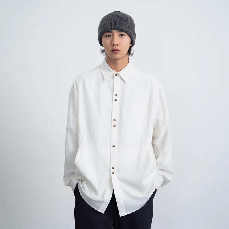 BASIC MATCH Shirts Unisex White-2