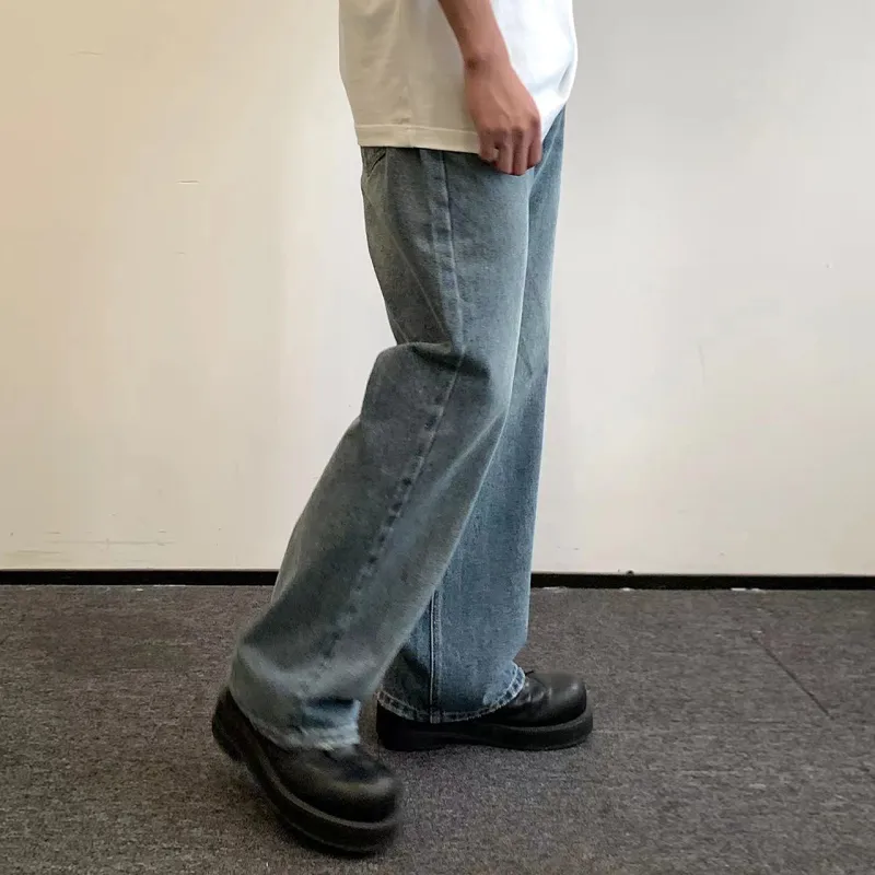 BASIC MATCH Denim Trousers Unisex Multicolor-3