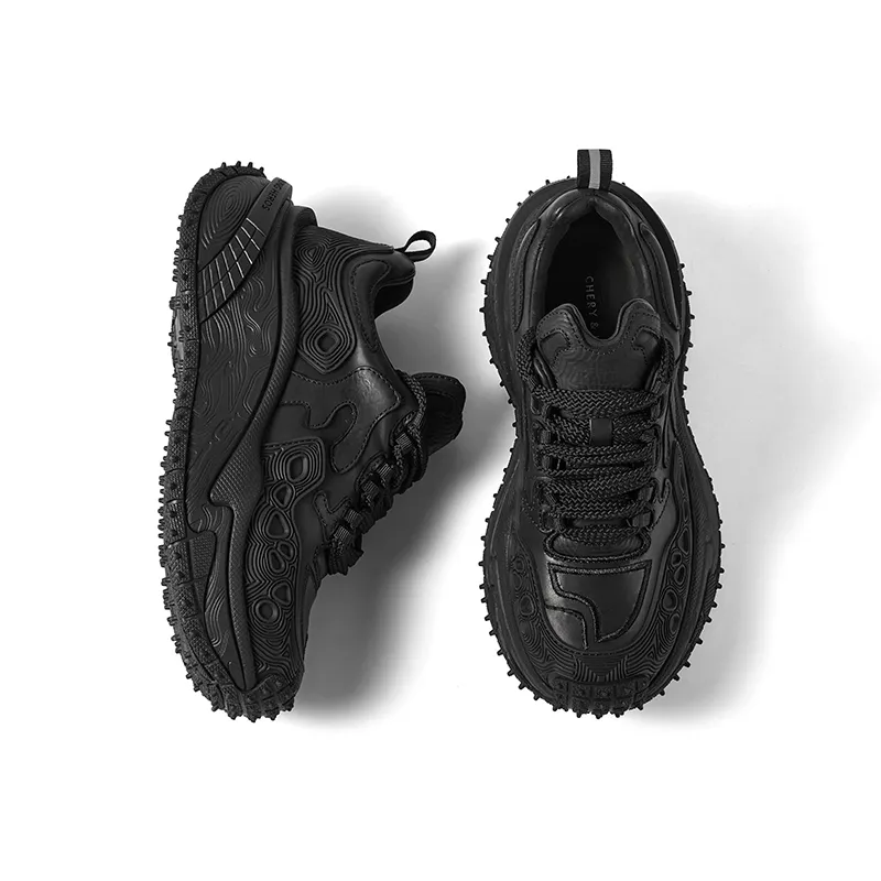 CHERYKALLY Cushioning Wear Resistant Low Top Chunky Sneakers Women's-5