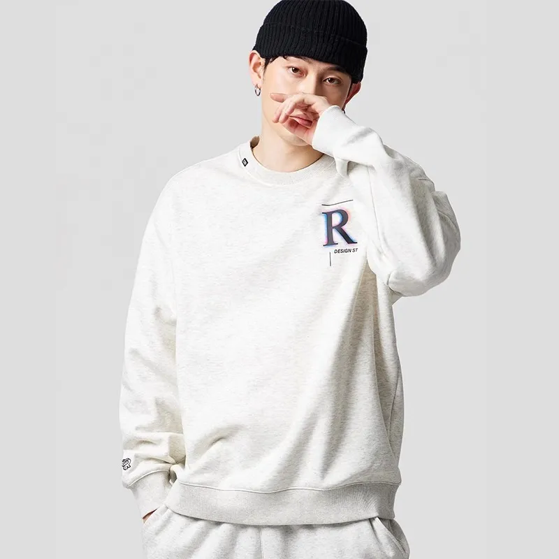 CORALIAN RUNOFF Sweatshirt Unisex Gray-2