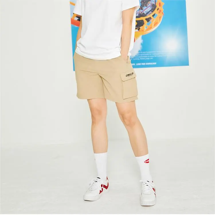 CORALIAN RUNOFF Collection Casual Shorts Unisex Beige-4