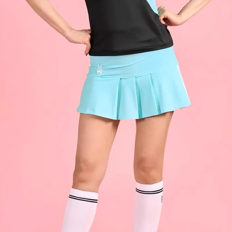 CORALIAN Casual Short Skirts Women's Mint Green-2
