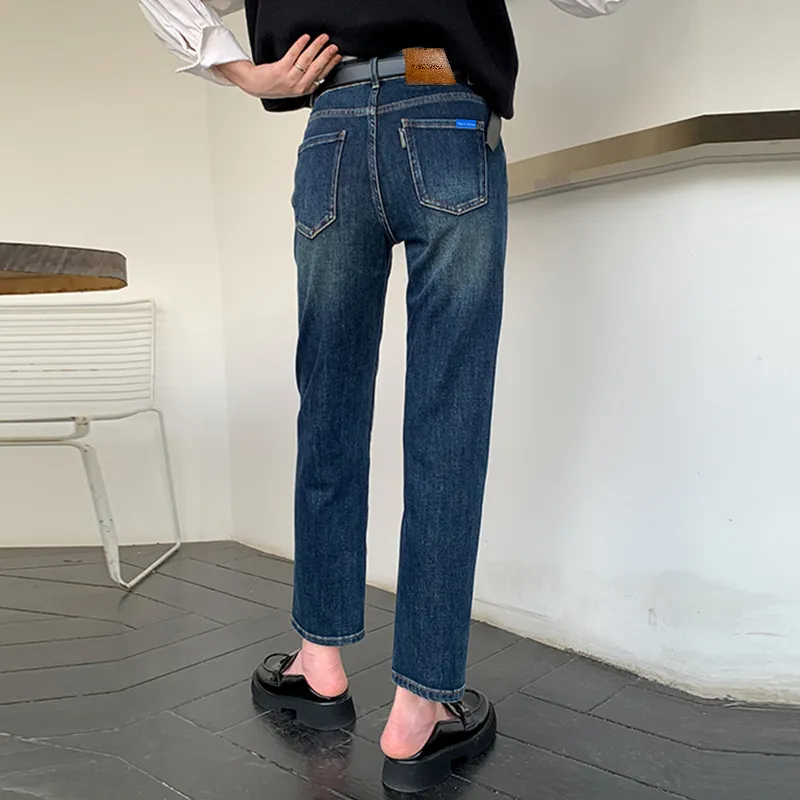BASIC HOUSE Jeans Women's Sapphire Blue-5