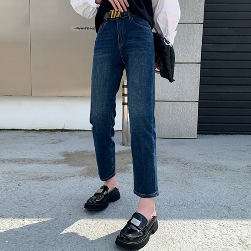BASIC HOUSE Jeans Women's Sapphire Blue-3