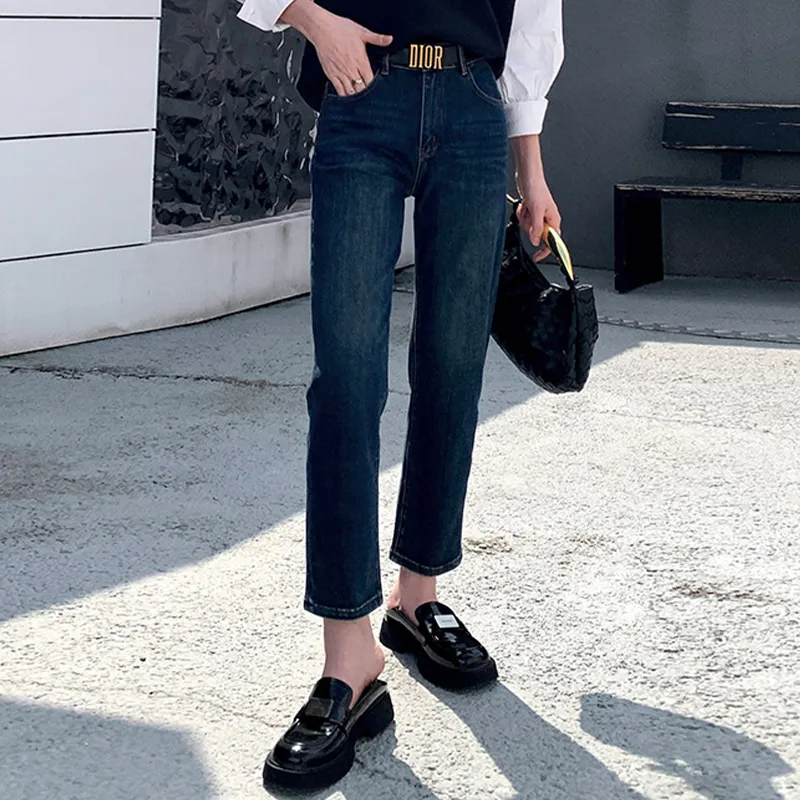 BASIC HOUSE Jeans Women's Sapphire Blue-4